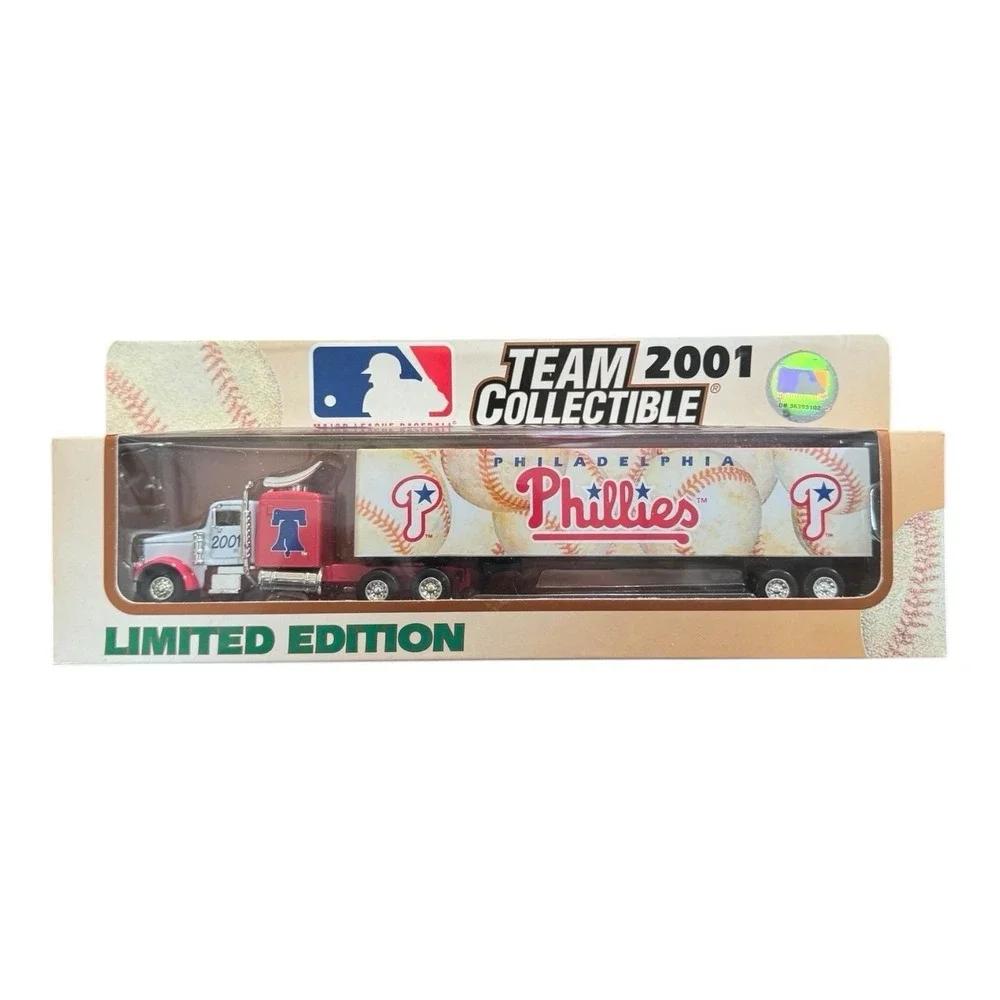 Philadelphia‎ Phillies 2001 Semi Tractor Truck Hauler White Rose Collectibles